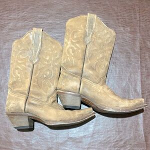 Women’s Corral Leather Cowboy Boots